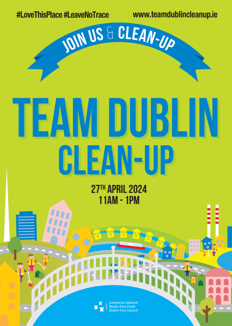 Join Team Dublin Clean-Up 2024